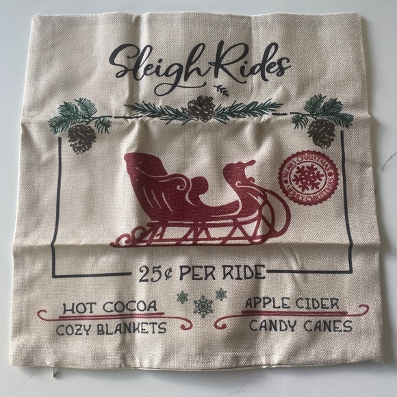 NWOT Christmas pillow cover - Picture 1 of 3